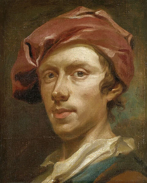 Self portrait, c1730. Creator: Olof Arenius