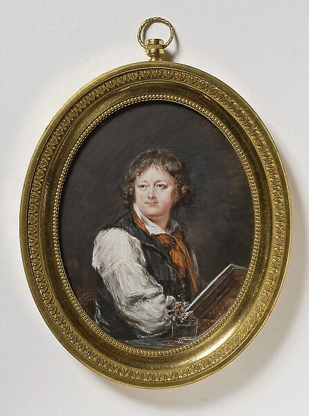 Self portrait, c1770. Creator: Peter Adolf Hall