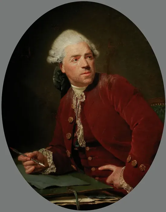 Framed Print : Self-portrait, c1777. Creator: Lépicié, Nicolas Bernard (1735-1784) Framed Print : Self-portrait, c1777. Creator: Lépicié, Nicolas Bernard (1735-1784)