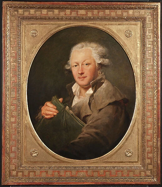 Self portrait, c1780 Creator: Peter Adolf Hall