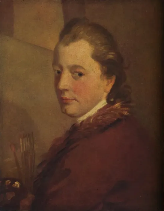 Framed Print : Self Portrait, c1790. Artist: James Barry