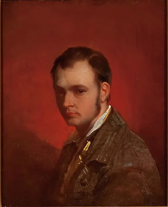 Framed Print : Self Portrait, c1849. Creator: John Phillip Framed Print : Self Portrait, c1849. Creator: John Phillip