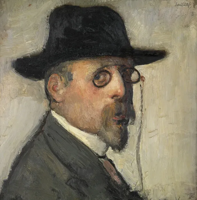 Framed Print : Self Portrait, c1900s. Creator: Jakob Smits Framed Print : Self Portrait, c1900s. Creator: Jakob Smits