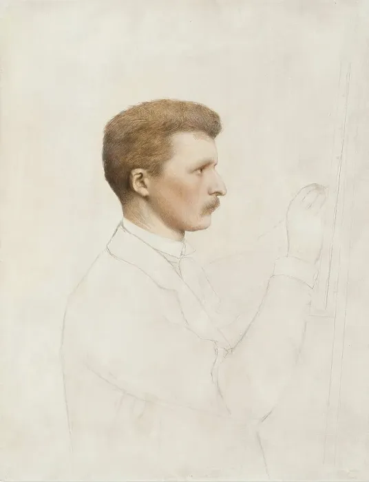 Framed Print : Self-portrait, c1904. Creator: Coraboeuf, Jean (1870-1947) Framed Print : Self-portrait, c1904. Creator: Coraboeuf, Jean (1870-1947)
