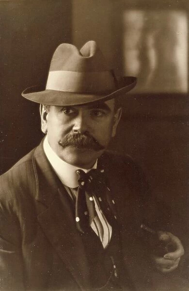Self-Portrait, c.1910. Creator: Louis Fleckenstein