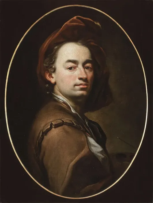 Framed Print : Self-Portrait, ca 1698 Framed Print : Self-Portrait, ca 1698