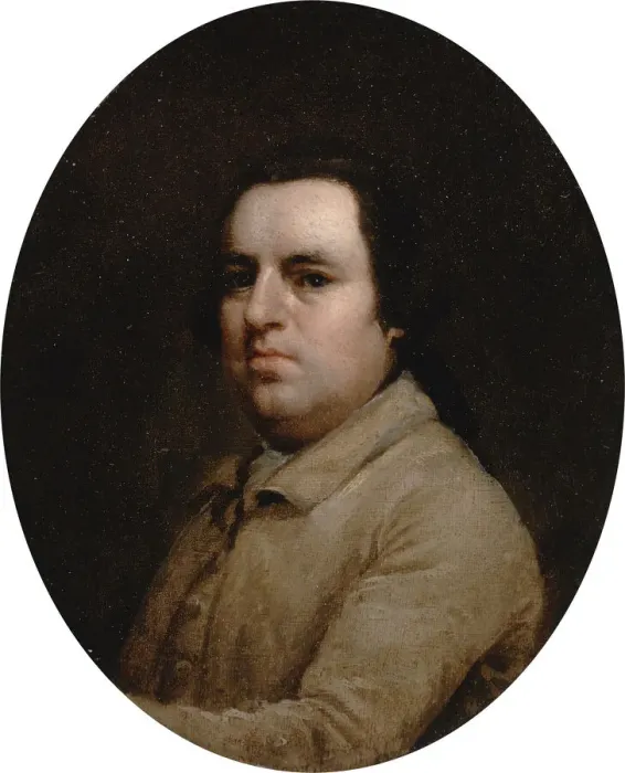 Framed Print : Self-Portrait, ca. 1759. Creator: George Stubbs Framed Print : Self-Portrait, ca. 1759. Creator: George Stubbs