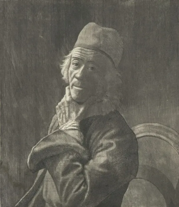 Framed Print : Self-Portrait, ca. 1778-80. Creator: Jean-Etienne Liotard Framed Print : Self-Portrait, ca. 1778-80. Creator: Jean-Etienne Liotard