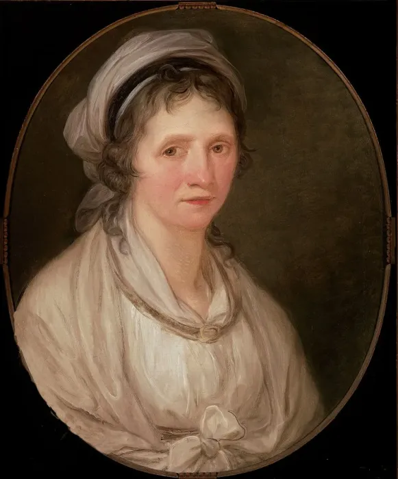 Framed Print : Self-Portrait, ca 1802. Artist: Kauffmann, Angelika (1741-1807) Framed Print : Self-Portrait, ca 1802. Artist: Kauffmann, Angelika (1741-1807)