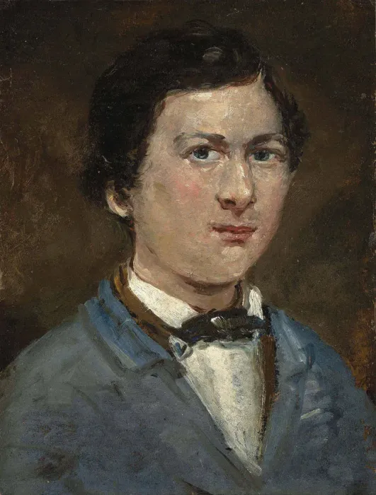 Framed Print : Self-Portrait, ca 1818-1821 Framed Print : Self-Portrait, ca 1818-1821