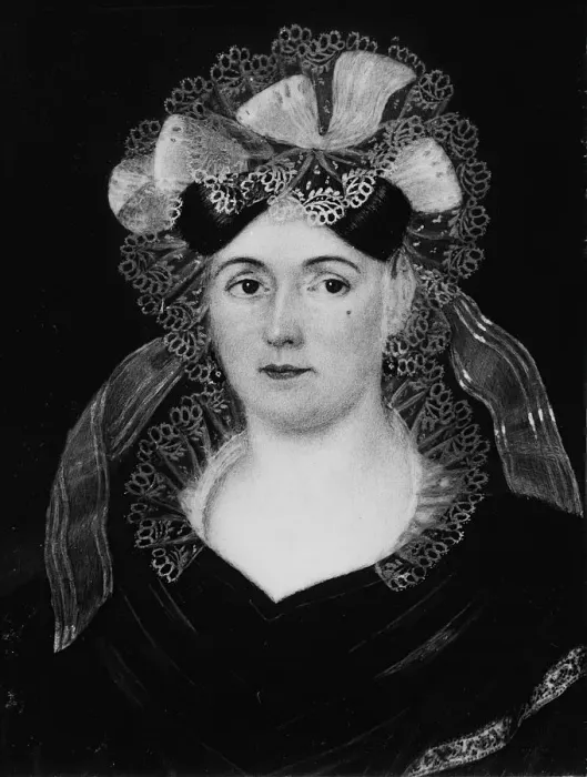 Framed Print : Self portrait, ca. 1830. Creator: Louisa Catherine Strobel Framed Print : Self portrait, ca. 1830. Creator: Louisa Catherine Strobel