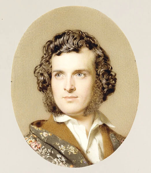 Self-Portrait, ca. 1850. Creator: John Faed