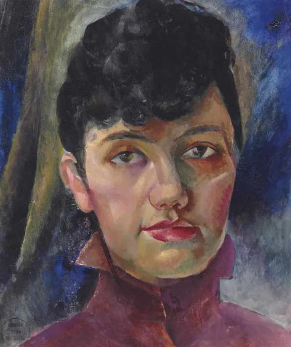 Framed Print : Self-Portrait, ca 1919 Framed Print : Self-Portrait, ca 1919