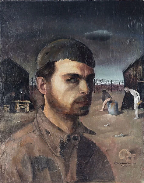 Self-Portrait in the Camp, 1940