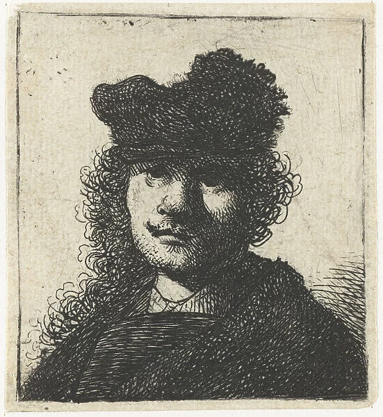Self-Portrait in Cap and Dark Cloak: Bust, ca 1631. Creator