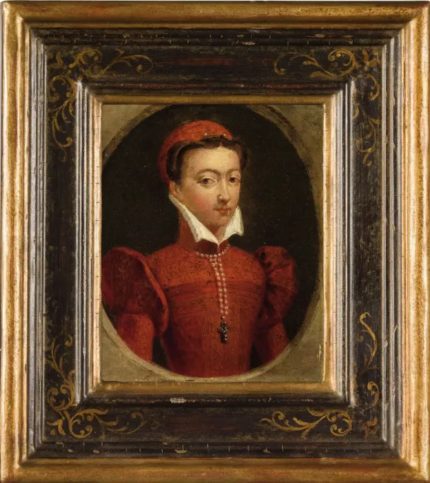 Framed Print : Self-Portrait. Creator: Anguissola, Lucia (1536 / 38-c. 1565) Framed Print : Self-Portrait. Creator: Anguissola, Lucia (1536 / 38-c. 1565)