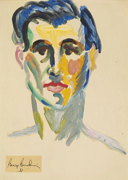 Self-Portrait. Creator: Gershwin, George (1898-1937)