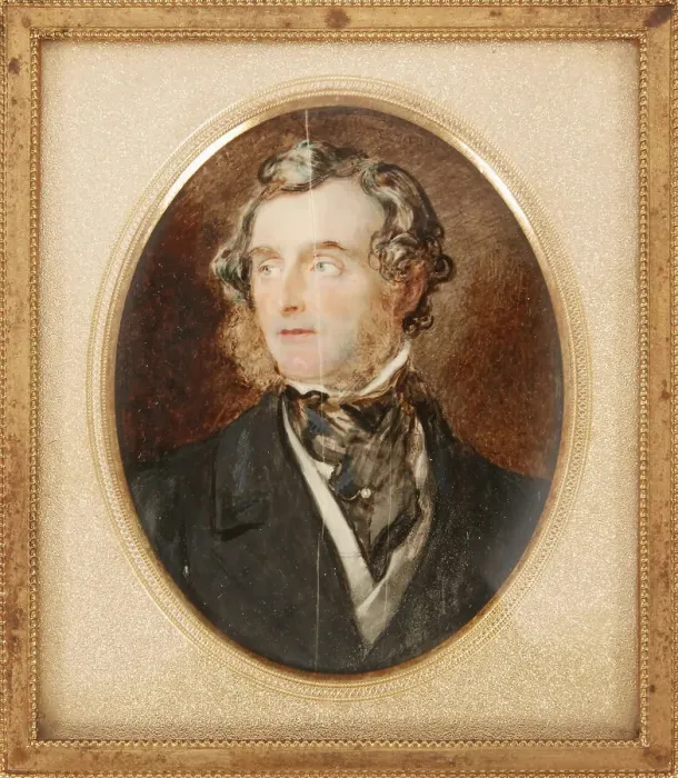 Framed Print : Self-portrait. Creator: Grant, Sir Francis (1803-1878) Framed Print : Self-portrait. Creator: Grant, Sir Francis (1803-1878)