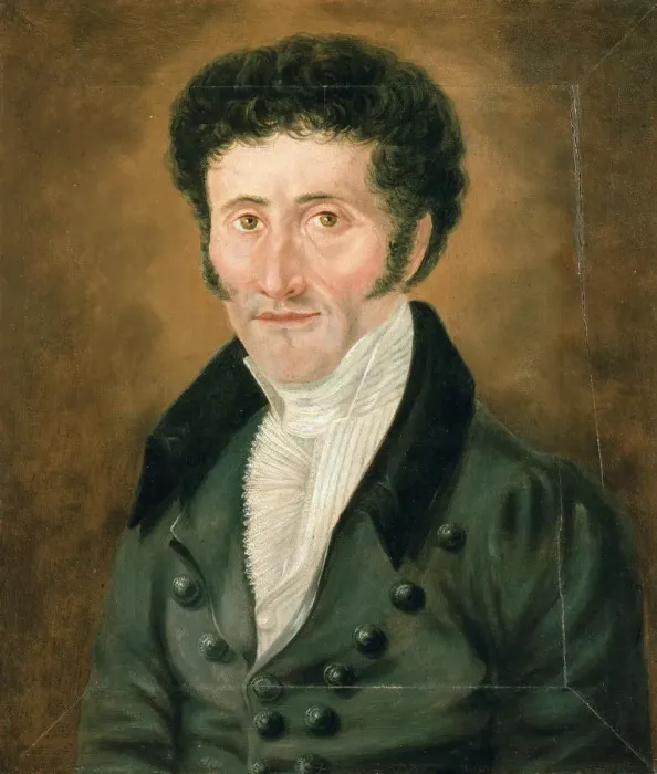 Framed Print : Self-Portrait. Creator: Hoffmann, Ernst Theodor Amadeus (1776-1822) Framed Print : Self-Portrait. Creator: Hoffmann, Ernst Theodor Amadeus (1776-1822)
