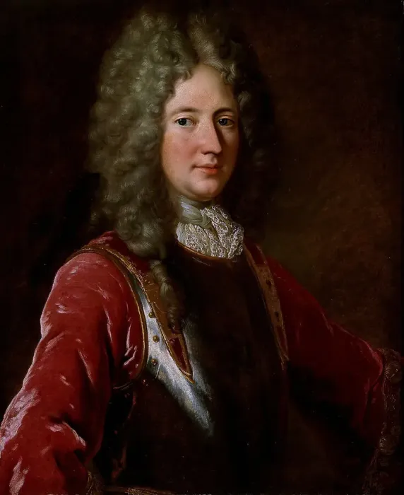 Framed Print : Self-portrait. Creator: Largillière, Nicolas, de (1656-1746) Framed Print : Self-portrait. Creator: Largillière, Nicolas, de (1656-1746)