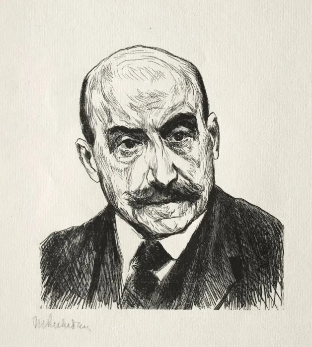 Framed Print : Self-Portrait. Creator: Max Liebermann (German, 1847-1935) Framed Print : Self-Portrait. Creator: Max Liebermann (German, 1847-1935)