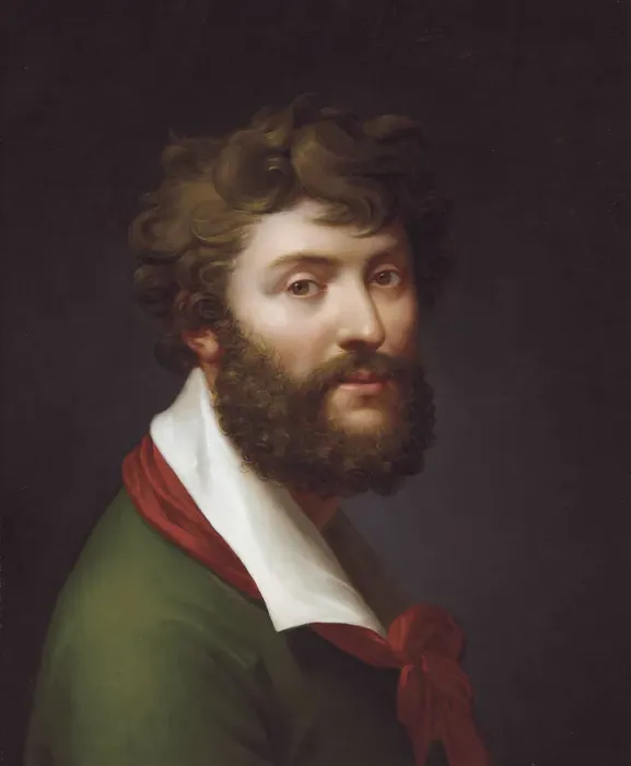 Framed Print : Self-Portrait. Creator: Regnault, Jean-Baptiste (1754-1829) Framed Print : Self-Portrait. Creator: Regnault, Jean-Baptiste (1754-1829)