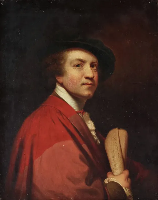 Framed Print : Self-Portrait. Creator: Reynolds, Sir Joshua (1732-1792) Framed Print : Self-Portrait. Creator: Reynolds, Sir Joshua (1732-1792)