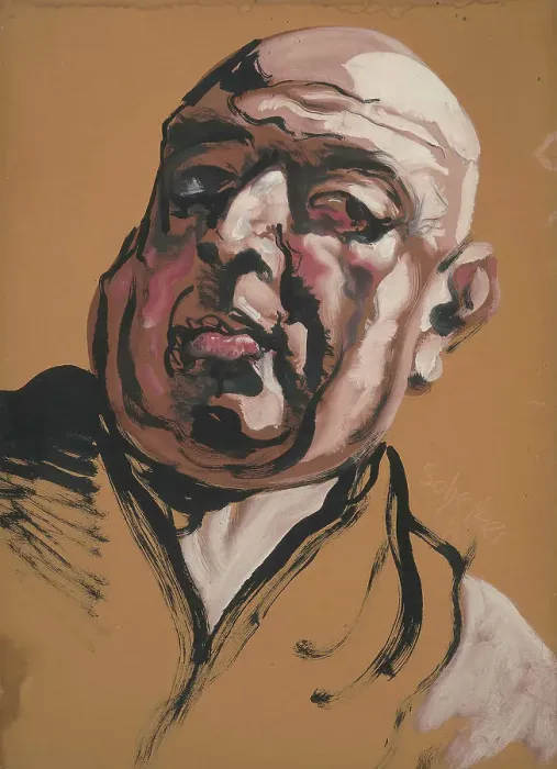 Framed Print : Self-portrait. Creator: Scheiber, Hugo (1873-1950) Framed Print : Self-portrait. Creator: Scheiber, Hugo (1873-1950)