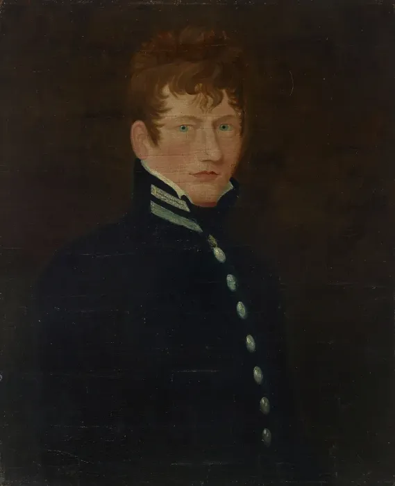 Framed Print : Self-Portrait, date unknown. Creator: Lewis Peckham Framed Print : Self-Portrait, date unknown. Creator: Lewis Peckham