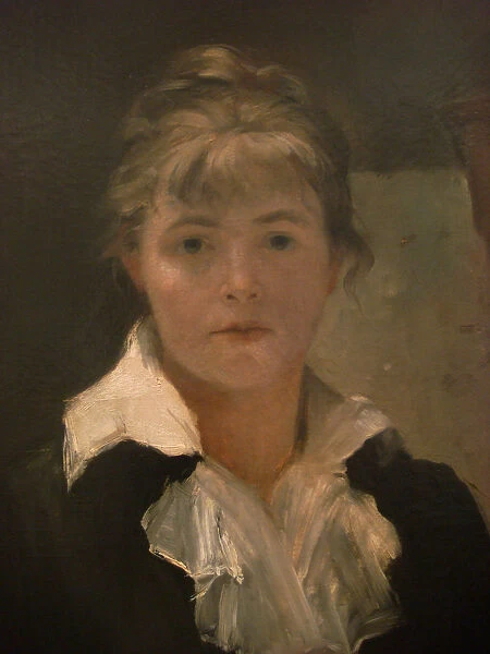 Self-Portrait (Detail). Artist: Bashkirtseva, Maria Konstantinovna (1860-1884)
