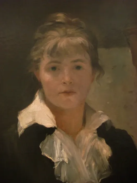 Framed Print : Self-Portrait (Detail). Artist: Bashkirtseva, Maria Konstantinovna (1860-1884) Framed Print : Self-Portrait (Detail). Artist: Bashkirtseva, Maria Konstantinovna (1860-1884)