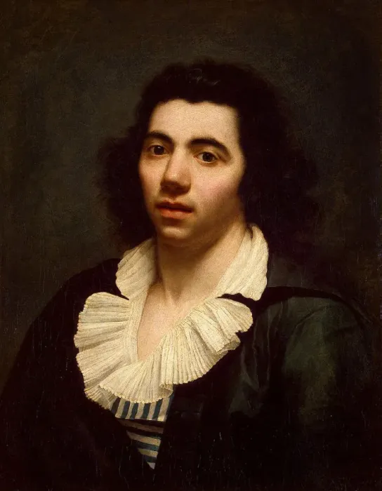 Framed Print : Self-Portrait, Early 19th cen Artist: Girodet de Roucy Trioson, Anne Louis (1767-1824) Framed Print : Self-Portrait, Early 19th cen Artist: Girodet de Roucy Trioson, Anne Louis (1767-1824)