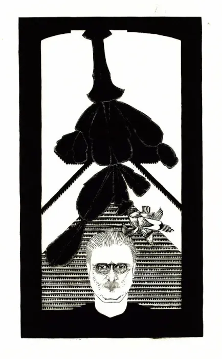 Framed Print : Self-portrait with an Easter cactus, ca 1927. Creator: Mesquita Framed Print : Self-portrait with an Easter cactus, ca 1927. Creator: Mesquita