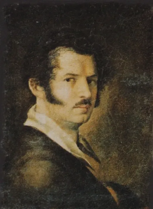Framed Print : Self-Portrait, End 1820s Framed Print : Self-Portrait, End 1820s