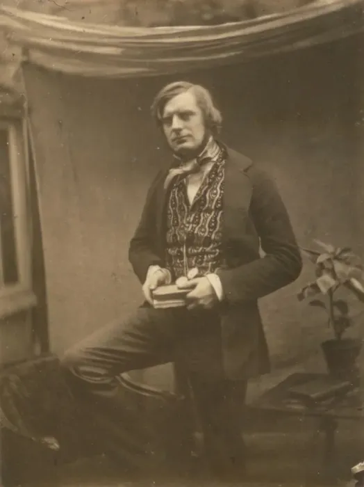 Framed Print : Self-Portrait, February 1852. Creator: Roger Fenton Framed Print : Self-Portrait, February 1852. Creator: Roger Fenton