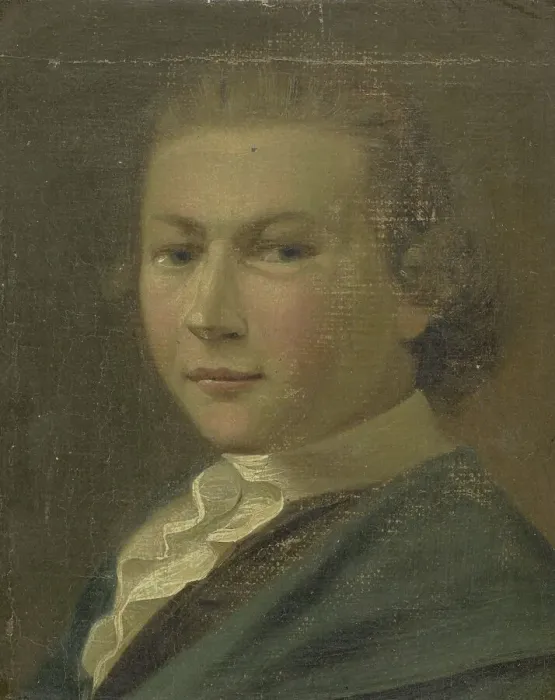 Framed Print : Self-portrait of Gabriël van Rooyen, 1762-1817. Creator: Gabriël van Rooijen Framed Print : Self-portrait of Gabriël van Rooyen, 1762-1817. Creator: Gabriël van Rooijen