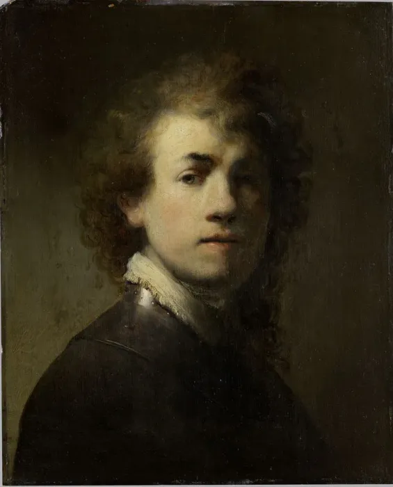 Framed Print : Self-portrait with Gorget, c. 1629 Framed Print : Self-portrait with Gorget, c. 1629