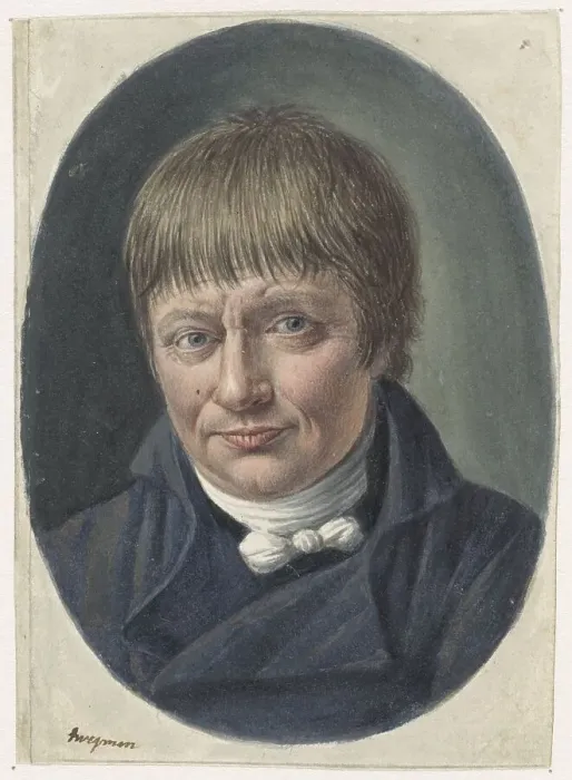Framed Print : Self -portrait of Hendrik Schwegman, 1771-1816. Creator: Hendrik Schwegman Framed Print : Self -portrait of Hendrik Schwegman, 1771-1816. Creator: Hendrik Schwegman