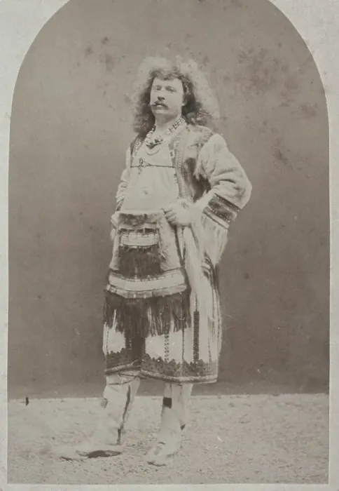 Framed Print : Self-Portrait in Indian Costume, c.1863. Creator: Nadar Framed Print : Self-Portrait in Indian Costume, c.1863. Creator: Nadar