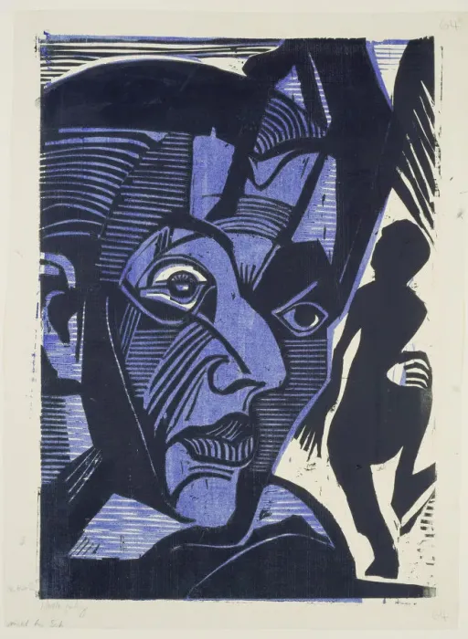 Framed Print : Self-Portrait (Melancholy of the mountains), 1929 Framed Print : Self-Portrait (Melancholy of the mountains), 1929