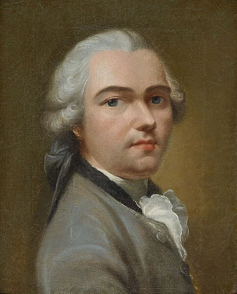 Self-Portrait, Mid of the 18th cen Creator: Tischbein, Johann Heinrich, the Elder (1722-1789)