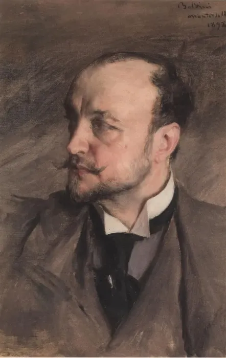 Framed Print : Self-portrait at Montorsoli, 1892 Framed Print : Self-portrait at Montorsoli, 1892