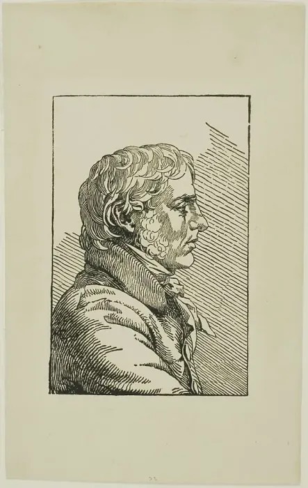 Framed Print : Self-Portrait, n.d. Creator: Caspar David Friedrich Framed Print : Self-Portrait, n.d. Creator: Caspar David Friedrich