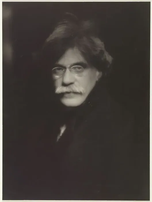 Framed Print : Self-Portrait, negative 1907; print 1930. Creator: Alfred Stieglitz Framed Print : Self-Portrait, negative 1907; print 1930. Creator: Alfred Stieglitz