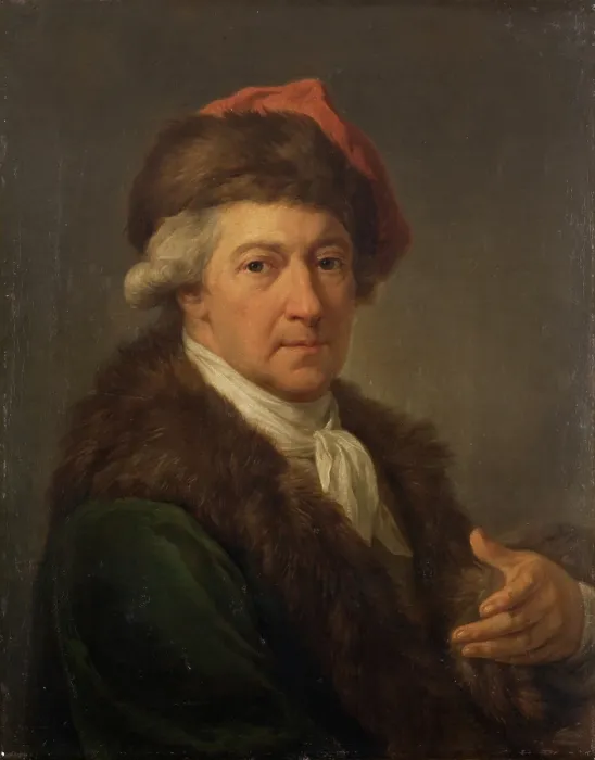 Framed Print : Self-Portrait in the Polish National Costume, between 1787-1818. Creator: Marcello Bacciarelli Framed Print : Self-Portrait in the Polish National Costume, between 1787-1818. Creator: Marcello Bacciarelli