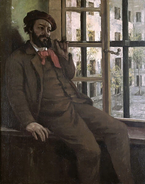 Self-Portrait at Sainte-Pelagie (Le prisonnier de Sainte-Pelagie), ca 1872