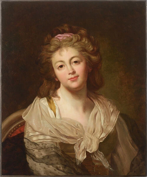 Self-Portrait, Second Half of the 18th cen Creator: Bouliard, Marie-Genevieve (1763-1825)