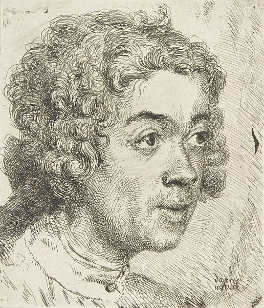 Self Portrait as a Young Man, 1733. Creator: Jean-Etienne Liotard