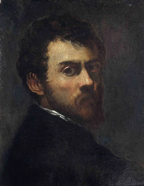 Self-portrait as a young man. Artist: Tintoretto, Jacopo (1518-1594)