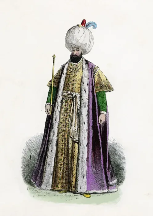 Framed Print : Selim II or Salim II (1524-1574). Ottoman Sultan, engraving, 1870 Framed Print : Selim II or Salim II (1524-1574). Ottoman Sultan, engraving, 1870